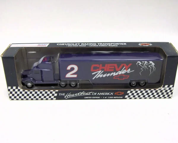 Outback Toys Box Trucks & Trailers<1/64 Limited Edition Chevy Thunder Racing Transporter by ERTL