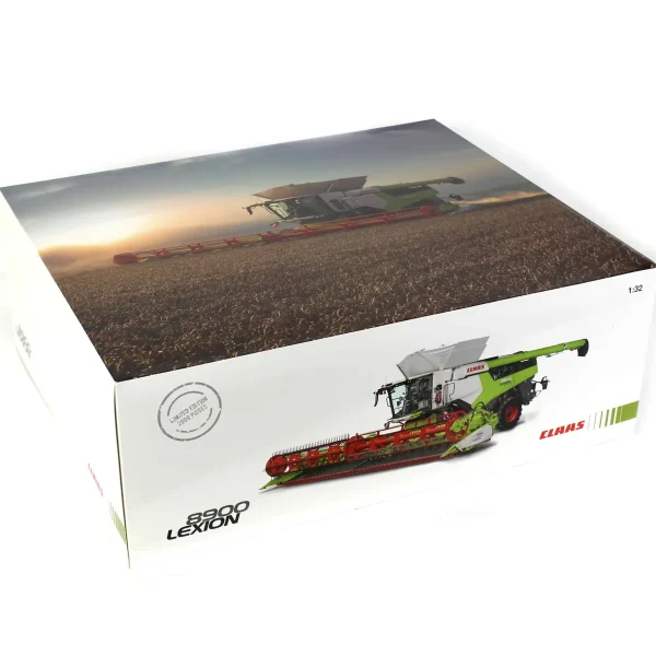 Manufacturer_Other Combines & Harvesters<1/32 Limited Edition Claas Lexion 8900 TT MY23 Combine with Convio 1380 Grain Head by Marge Models