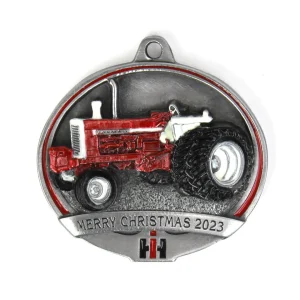 Outback Toys Christmas DéCor<2023 Limited Edition IH Farmall 1206 Christmas Ornament, 5th in Series