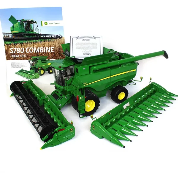 Manufacturer_ERTL Combines & Harvesters<1/16 Limited Edition John Deere S780 Combine, ERTL Prestige Select