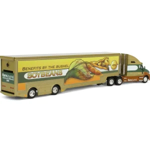 Manufacturer_SpecCast Airplanes & Banks | Box Trucks & Trailers<1/64 Limited Edition Kenworth T2000 with Farm Journal Featherlite Trailer Collector's Bank