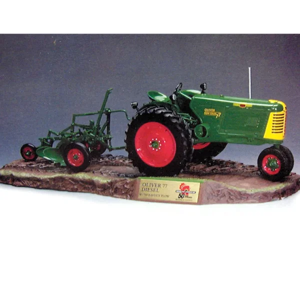 Manufacturer_SpecCast Implements<1/16 Limited Edition Oliver 77 with Raydex Plow & Base, 2003 Wisconsin Tech Days