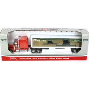 Manufacturer_SpecCast Airplanes & Banks | Box Trucks & Trailers<1/64 Limited Edition Peterbilt 379 Bank Featuring Gleaner Combines