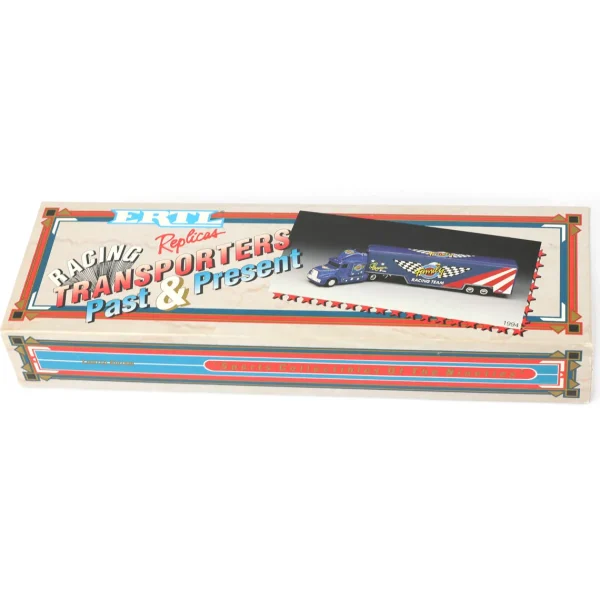 Manufacturer_ERTL Box Trucks & Trailers<1/64 Limited Edition Ted Musgrave Roush Racing Hauler by ERTL