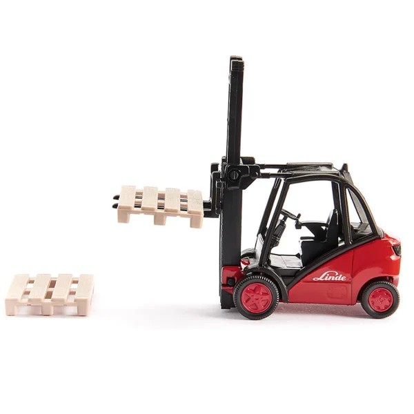 Manufacturer_SIKU Loaders<1/50 Linde Forklift with 2 Pallets