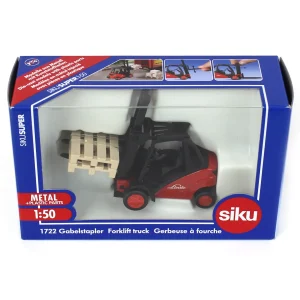 Manufacturer_SIKU Loaders<1/50 Linde Forklift with 2 Pallets