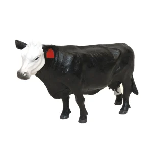 Manufacturer_Little Buster Toys Play Animals & Accessories<1/16 Little Buster Toys Black Cow with White Face