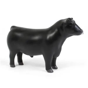 Manufacturer_Little Buster Toys Play Animals & Accessories<1/16 Little Buster Toys Black Angus Show Bull with Nose Ring