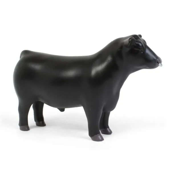 Manufacturer_Little Buster Toys Play Animals & Accessories<1/16 Little Buster Toys Black Angus Show Bull with Nose Ring