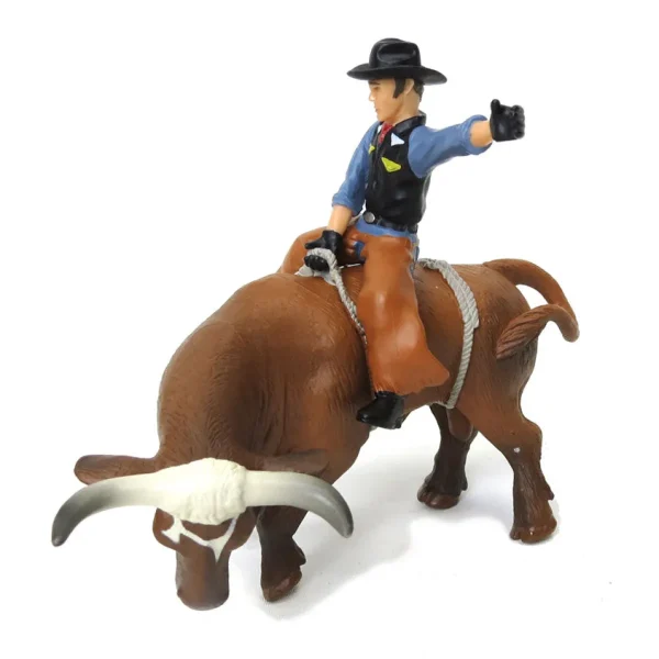 Manufacturer_Little Buster Toys Little Buster Toys<1/16 Little Buster Toys Bucking Bull & Rider