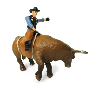 Manufacturer_Little Buster Toys Little Buster Toys<1/16 Little Buster Toys Bucking Bull & Rider