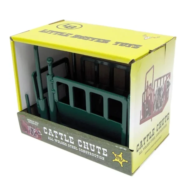 Manufacturer_Little Buster Toys Little Buster Toys<1/16 Little Buster Toys Green Cattle Squeeze Chute