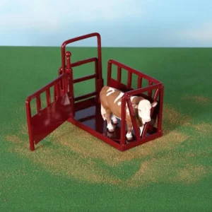 Manufacturer_Little Buster Toys Little Buster Toys<1/16 Little Buster Toys Red Cattle Squeeze Chute