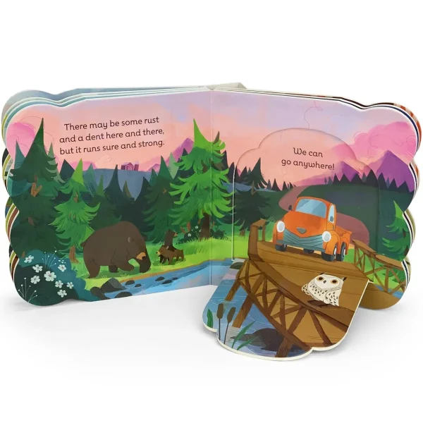 Outback Toys Books, Calendars & Dvds<Little Orange Truck Lift-a-Flap Board Book