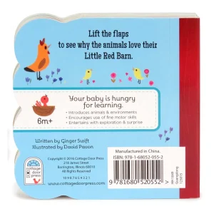 Outback Toys Books, Calendars & Dvds<Little Red Barn Lift-a-Flap Board Book