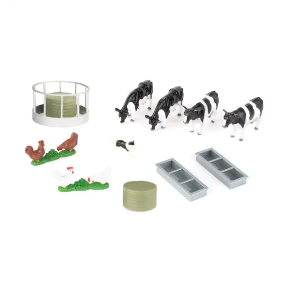 Manufacturer_ERTL Loaders<1/32 Livestock Building Playset w/ CASE Skid Steer, Livestock & Shed by ERTL