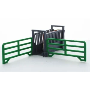 Outback Toys 3D Print & Small Accessories<1/64 Livestock Squeeze Chute with 2 Panels, 3D Printed