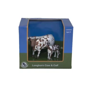 Manufacturer_Big Country Toys Big Country Toys<1/20 Longhorn Cow & Calf by Big Country Toys