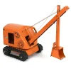 Manufacturer_ERTL Excavators<Lot of (1) 1950s Orange Strutco Steam Shovel