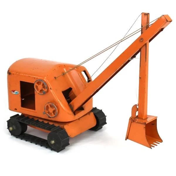 Manufacturer_ERTL Excavators<Lot of (1) 1950s Orange Strutco Steam Shovel