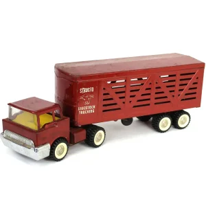 Manufacturer_Other Agricultural Trucks<Lot of (1) Structo Truck and (1) Structo Livestock Trailer