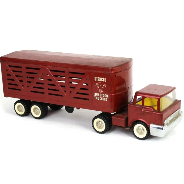Manufacturer_Other Agricultural Trucks<Lot of (1) Structo Truck and (1) Structo Livestock Trailer