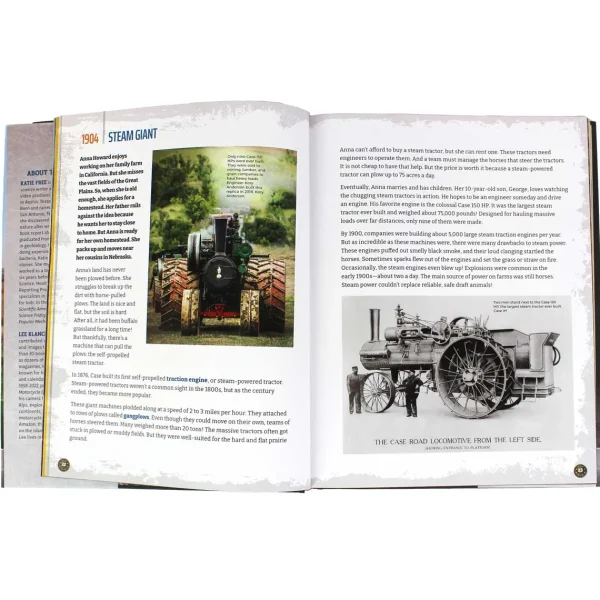 Outback Toys Books, Calendars & Dvds<Machine Marvels: Revolutionary Red Tractors 192 Page Hardcover Book