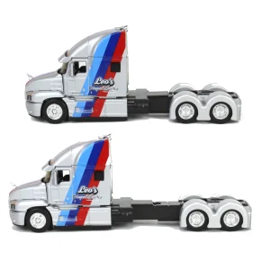 Manufacturer_Maisto Cars & Suvs<1/64 Mack Anthem Car Carrier with 1988 BMW 3 Series M3, Silver, Maisto