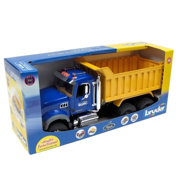 Manufacturer_Bruder Toys Dump Trucks<1/16 MACK Granite Dump Truck by Bruder