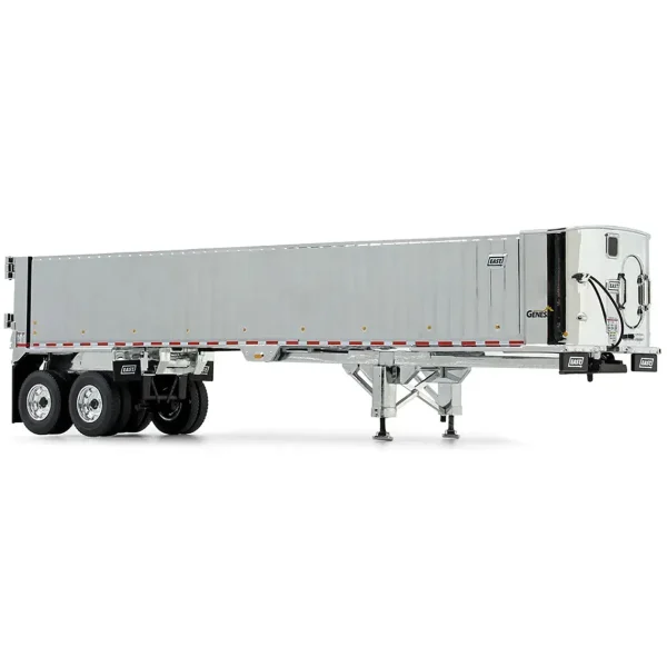 Manufacturer_First Gear, Inc. Dump Trucks<1/50 Mack Granite MP Day Cab, White with Chrome East Genesis End Dump Trailer by First Gear