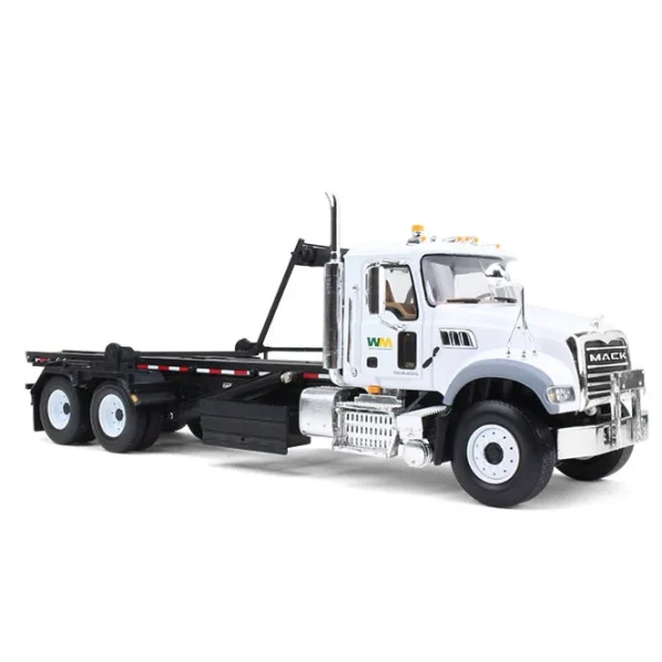 Manufacturer_First Gear, Inc. Dump Trucks<1/34 Mack Granite Waste Management Truck with Green Roll off Container