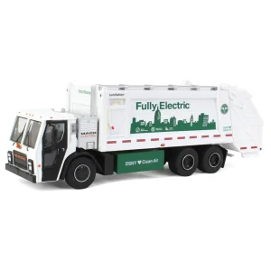 Manufacturer_Greenlight Collectibles Tow & Straight Trucks<1/64 2021 Mack LR Electric Rear Loader Refuse Truck, DSNY, SD Trucks Series 17