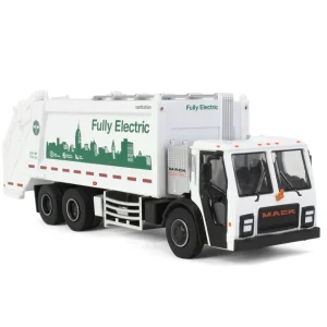 Manufacturer_Greenlight Collectibles Tow & Straight Trucks<1/64 2021 Mack LR Electric Rear Loader Refuse Truck, DSNY, SD Trucks Series 17