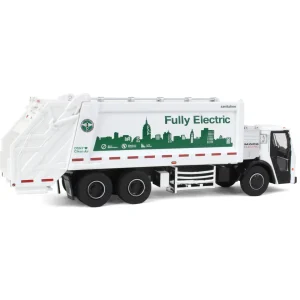 Manufacturer_Greenlight Collectibles Tow & Straight Trucks<1/64 2021 Mack LR Electric Rear Loader Refuse Truck, DSNY, SD Trucks Series 17