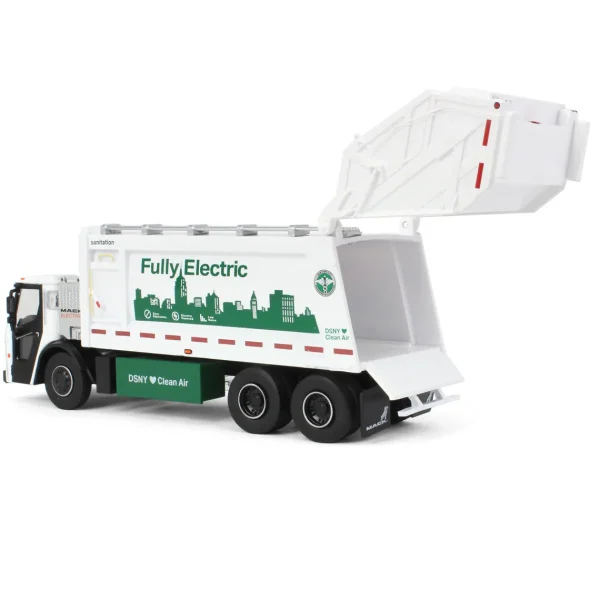 Manufacturer_Greenlight Collectibles Tow & Straight Trucks<1/64 2021 Mack LR Electric Rear Loader Refuse Truck, DSNY, SD Trucks Series 17