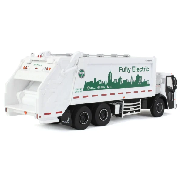 Manufacturer_Greenlight Collectibles Tow & Straight Trucks<1/64 2021 Mack LR Electric Rear Loader Refuse Truck, DSNY, SD Trucks Series 17