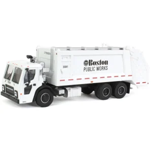 Manufacturer_Greenlight Collectibles Tow & Straight Trucks<1/64 2020 Mack LR Rear Loader Refuse Truck, Boston Public Works, SD Series 16