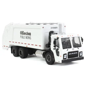 Manufacturer_Greenlight Collectibles Tow & Straight Trucks<1/64 2020 Mack LR Rear Loader Refuse Truck, Boston Public Works, SD Series 16