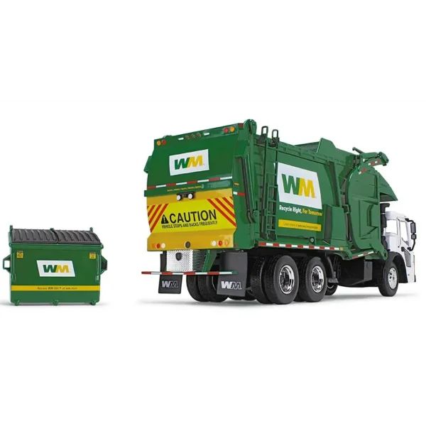 Manufacturer_First Gear, Inc. Tow & Straight Trucks<1/34 Mack LR w/ McNeilus Meridian Front Loader & Dumpster, Waste Management