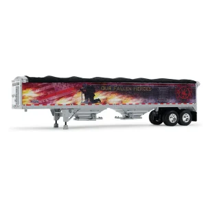 Manufacturer_DCP by First Gear Agricultural Trucks<1/64 Mack Pinnacle w/ Wilson Pacesetter Grain Trailer, Mercier Transport - Our Fallen Heroes, DCP by First Gear