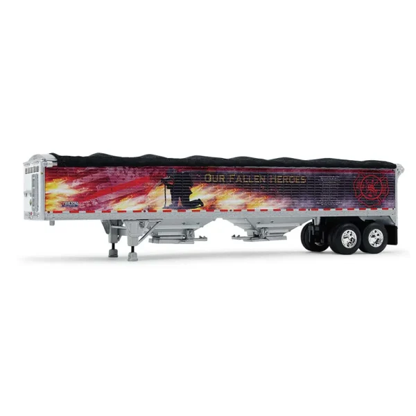 Manufacturer_DCP by First Gear Agricultural Trucks<1/64 Mack Pinnacle w/ Wilson Pacesetter Grain Trailer, Mercier Transport - Our Fallen Heroes, DCP by First Gear