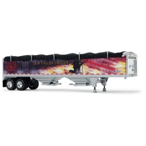 Manufacturer_DCP by First Gear Agricultural Trucks<1/64 Mack Pinnacle w/ Wilson Pacesetter Grain Trailer, Mercier Transport - Our Fallen Heroes, DCP by First Gear