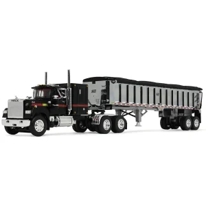 Manufacturer_DCP by First Gear Dump Trucks<1/64 Mack Super-Liner Magnum with East End Dump Trailer, Mack 125th Anniversary, DCP by First Gear