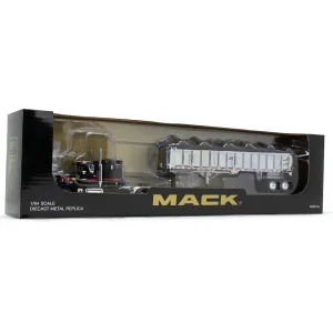 Manufacturer_DCP by First Gear Dump Trucks<1/64 Mack Super-Liner Magnum with East End Dump Trailer, Mack 125th Anniversary, DCP by First Gear