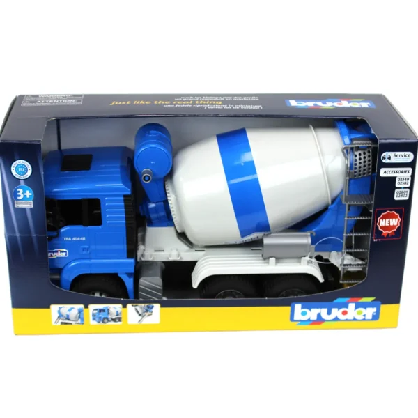 Manufacturer_Bruder Toys Tow & Straight Trucks<1/16 Man TGA Cement Mixer Truck by Bruder