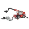 Manufacturer_Bruder Toys Loaders<1/16 Manitou Telehandler MRT 2150 with attachments