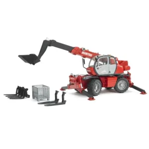 Manufacturer_Bruder Toys Loaders<1/16 Manitou Telehandler MRT 2150 with attachments