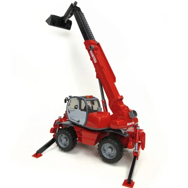Manufacturer_Bruder Toys Loaders<1/16 Manitou Telehandler MRT 2150 with attachments