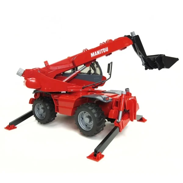 Manufacturer_Bruder Toys Loaders<1/16 Manitou Telehandler MRT 2150 with attachments