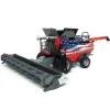 Manufacturer_SpecCast Combines & Harvesters<1/64 Massey Ferguson 9565 Combine with American Flag Wrap and Draper Head